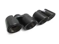 DesignTek Sorties d'échappement Twin Carbon Fiber Effect pour Porsche 997 - 3606409744, 06-8612-2, 152402-05, 99711115100, 99711115101, 99711198110, 99711198111, 99711115200, 99711115201, 99711198210, 99711198211, 99711198234, 99711198134